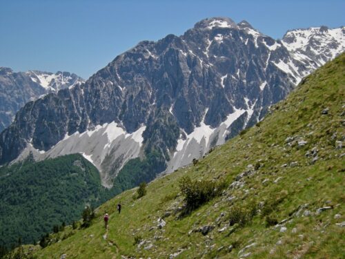 Nordalbanien, Wanderpfad