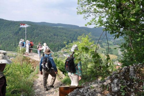 Fränkische Schweiz, Aussichtsfels im Wiesenttal